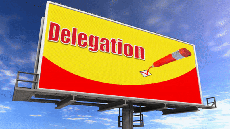 Change Managing Delegation into Your Team