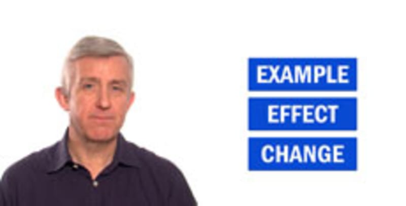 Coaching Techniques - Example, Effect, Change