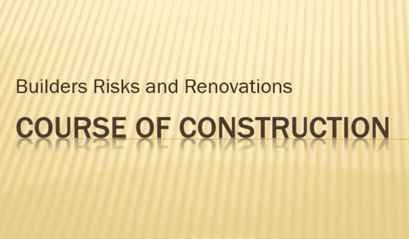 Course of Construction