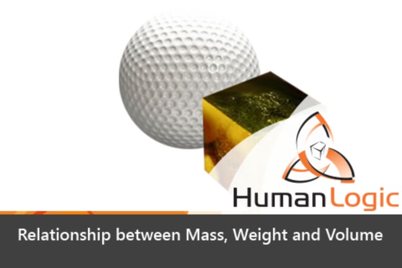 Fluid Mechanics: Relationship between Mass, Weight and Volume