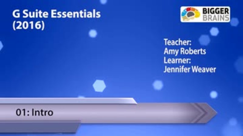 G Suite Essentials 2016: Introduction