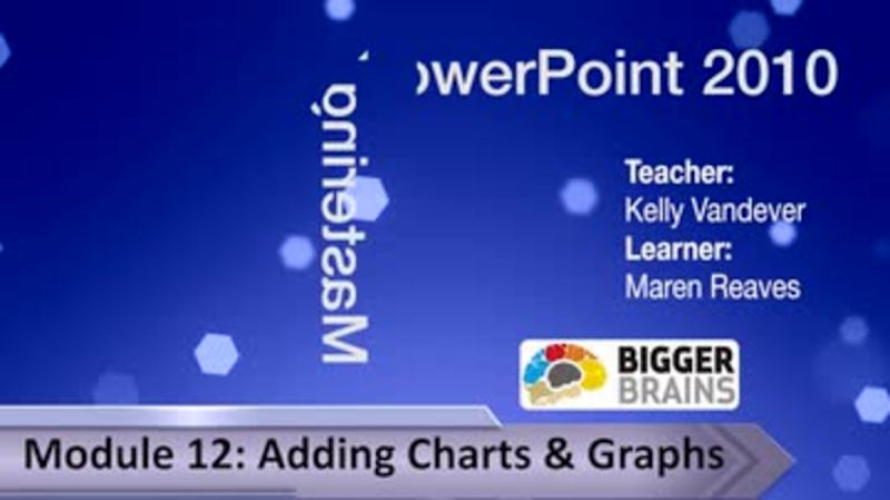 Mastering PowerPoint 2010: Adding Charts and Graphs