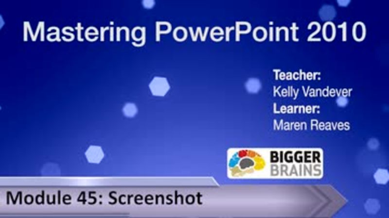 Mastering PowerPoint 2010: Screenshot