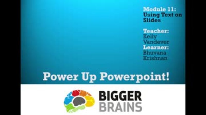 Power Up PowerPoint: Using Text on Slides: Formatting Fonts