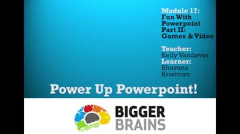 Power Up PowerPoint: Fun with PowerPoint Part 2: Games and Video
