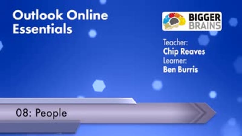 Outlook Online Essentials 2016: People