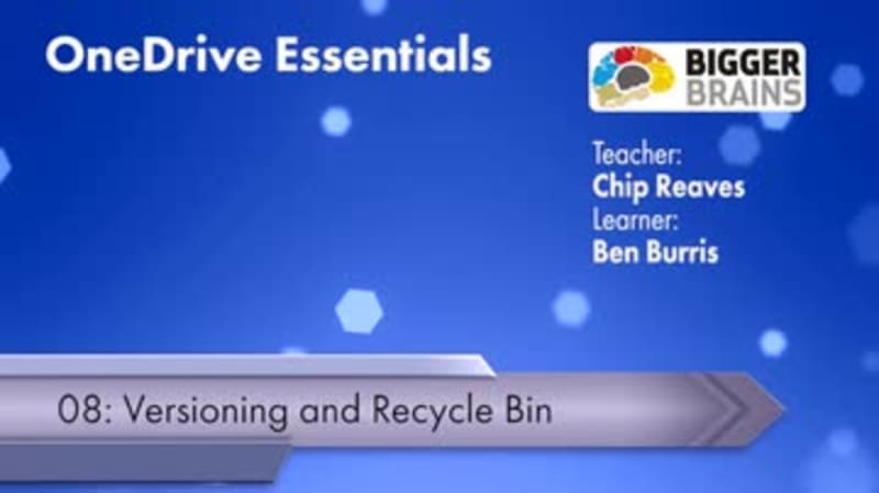 OneDrive Essentials: Versioning And Recycle Bin
