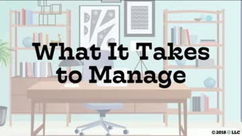 What It Takes to Manage