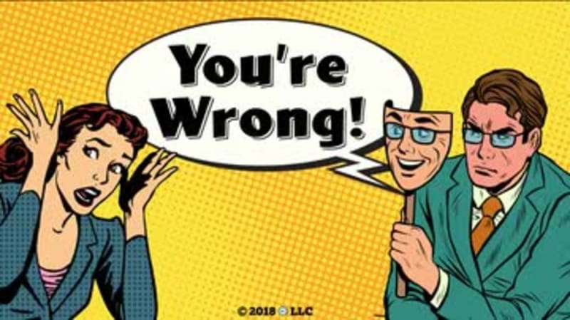 "You're Wrong!"