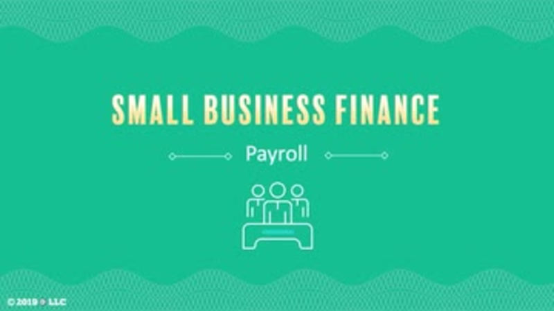 Small Business Finance: Payroll