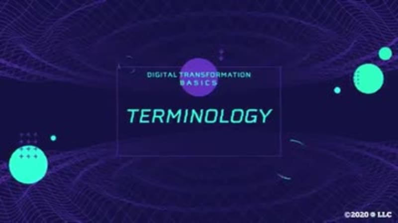 Digital Transformation Basics: Terminology