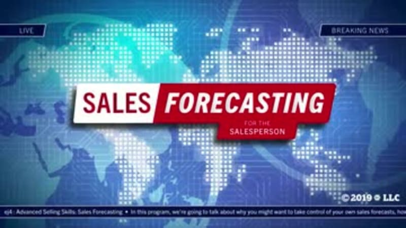Sales Forecasting for the Salesperson
