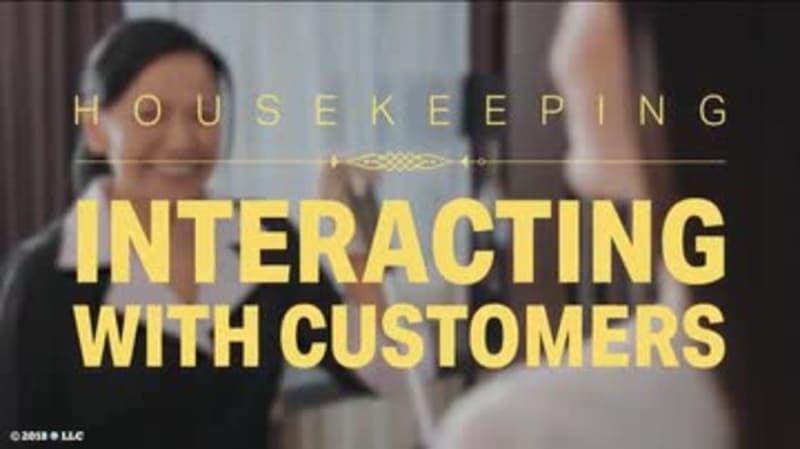 Housekeeping: 04. Interacting with Customers