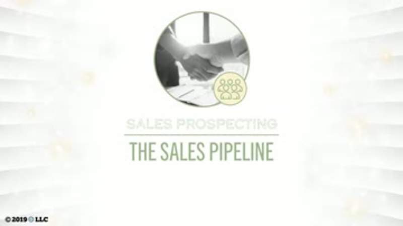 Sales Prospecting: The Sales Pipeline