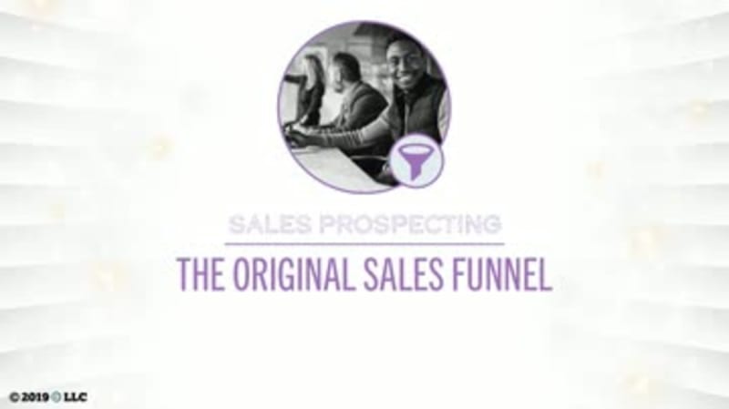Sales Prospecting: The Original Sales Funnel