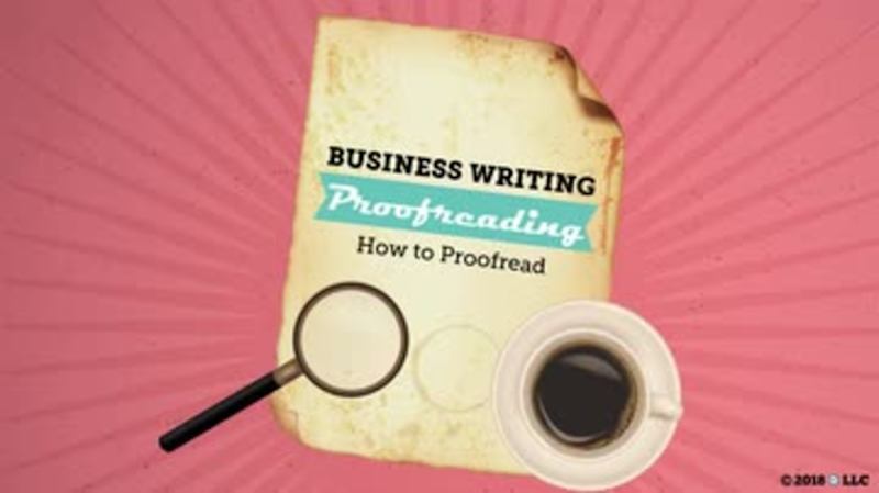 Proofreading: How to Proofread