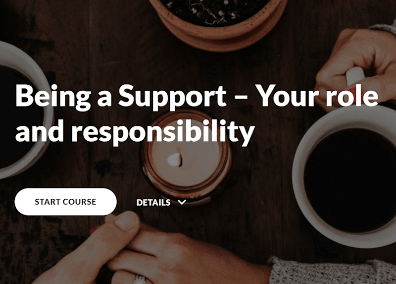 Being a Support: Your role and responsibility