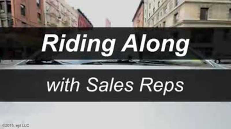 Riding Along with Sales Reps
