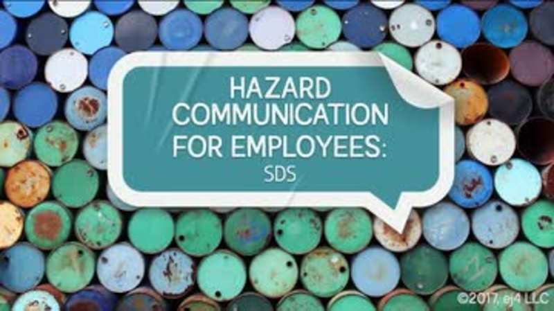 Hazard Communication for Employees: 03. SDS