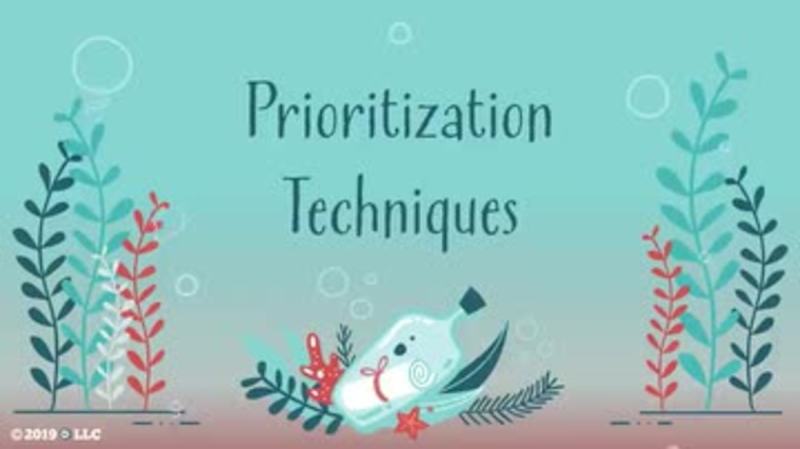 Prioritization Techniques