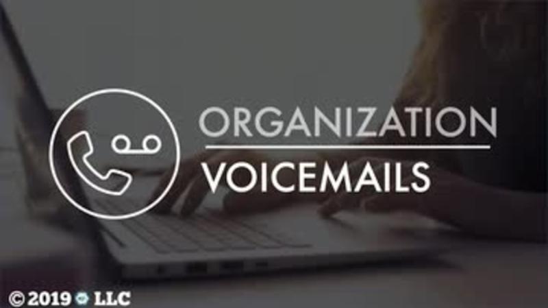 Organization: Voicemails