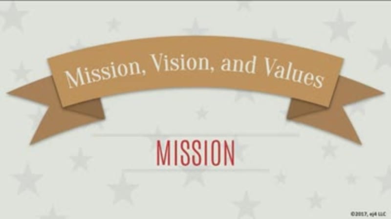 Mission, Vision, and Values: 01. Mission Statements