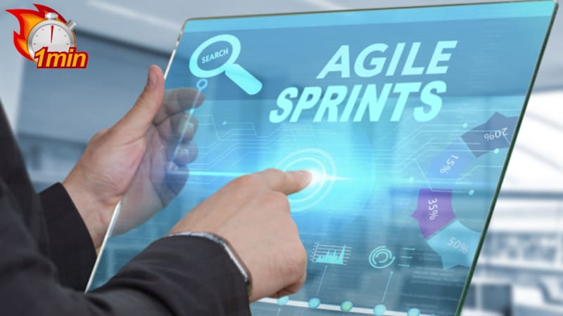 Agile Sprints (1 minute)