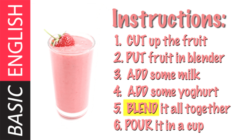 Basic English 09: Instructions and advice – Interactive