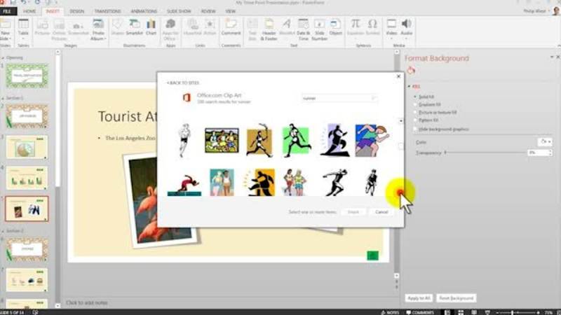 MS Office 2013 PowerPoint: Module 8 - Animations and Transitions