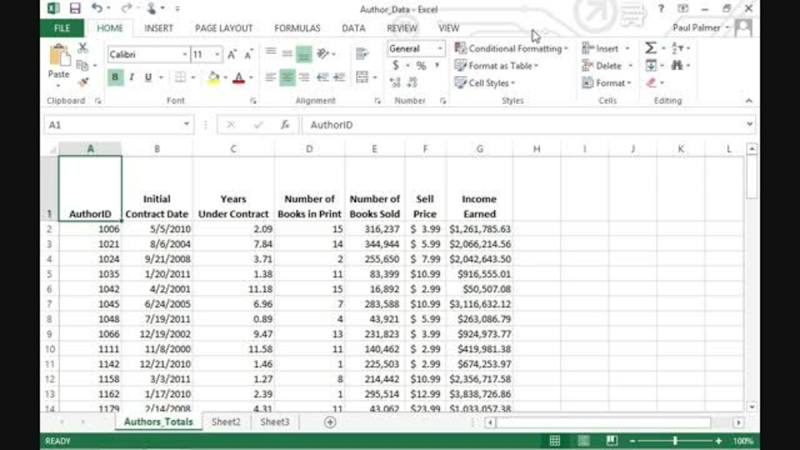 Excel 2013 Part 2: Use Specialized Functions