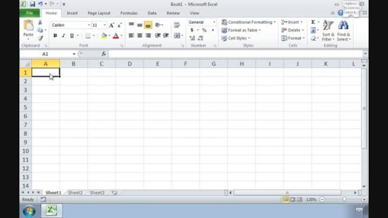 Excel 2010 Part 1: Line Break