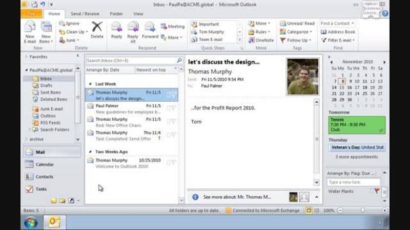 Outlook 2010 Part 1: Modify Delivery Options