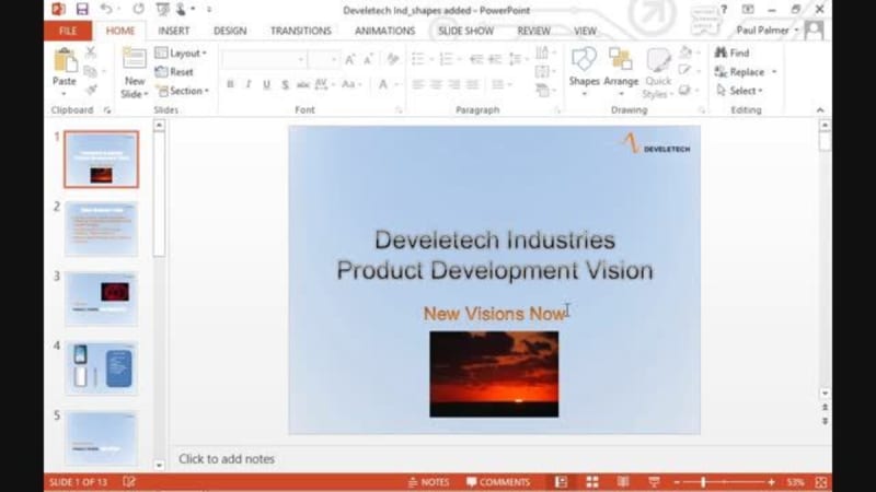 PowerPoint 2013 Part 1: Edit Objects