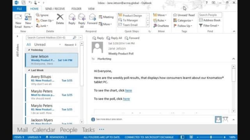 Outlook 2013 Part 2: Create a Data File