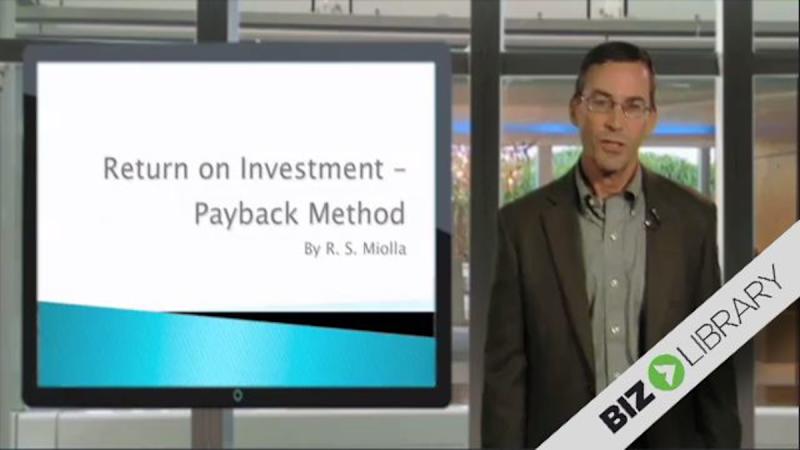 ROI: Calculating the Payback Method