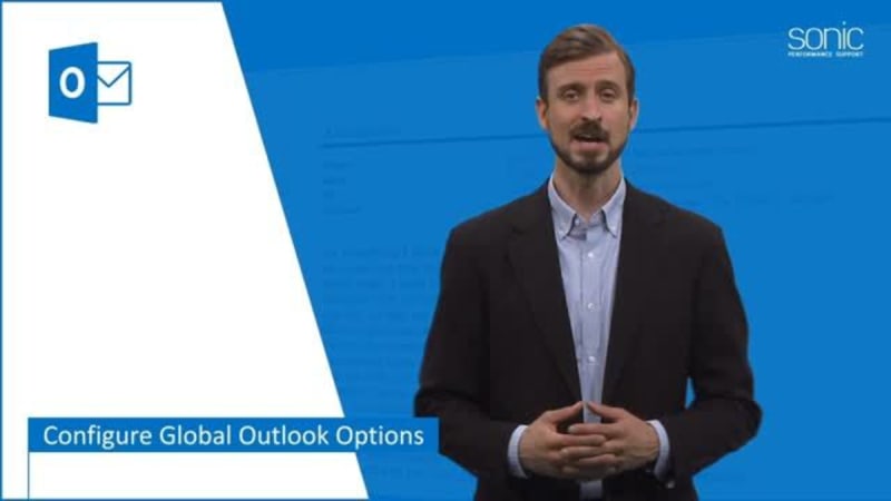 Modifying Messages and Setting Global Options in Outlook 2016: Configure Global Outlook 2016 Options