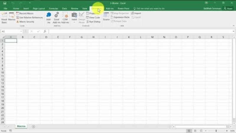 SkillPath® Excel 2016 Shortcuts: Topic 8 -- Designing Your Own Macro Shortcuts