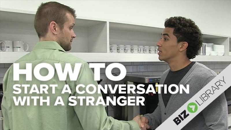 How to Start a Conversation With a Stranger