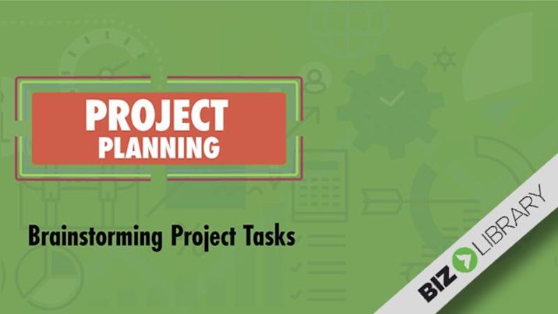 Brainstorming Project Tasks