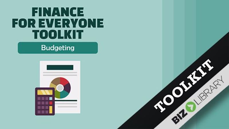 Finance for Everyone Toolkit: Budgeting
