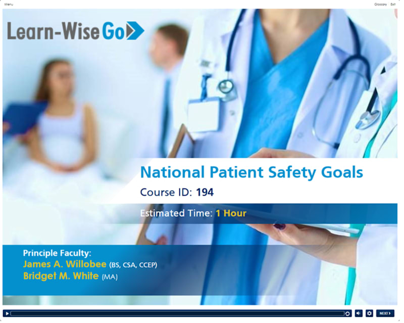 National Patient Safety Goals