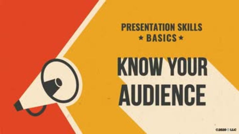 Presentation Skills Basics: Know Your Audience