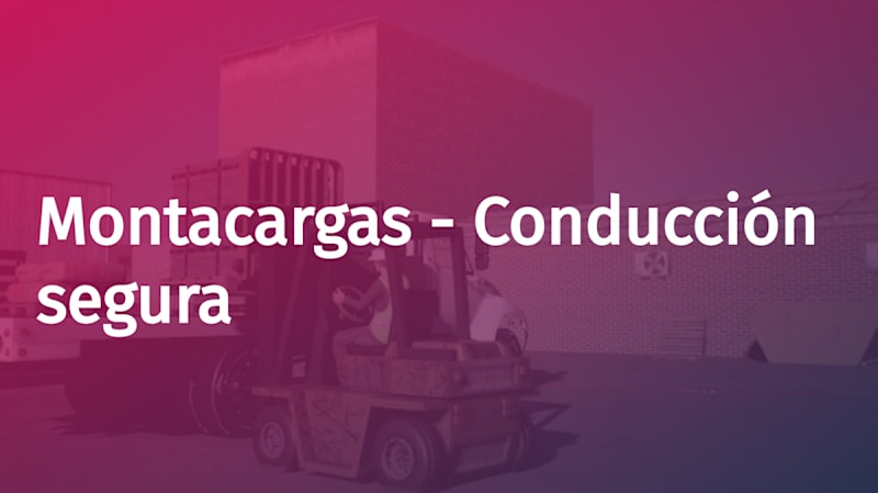 Forklift - Safe Driving - Spanish