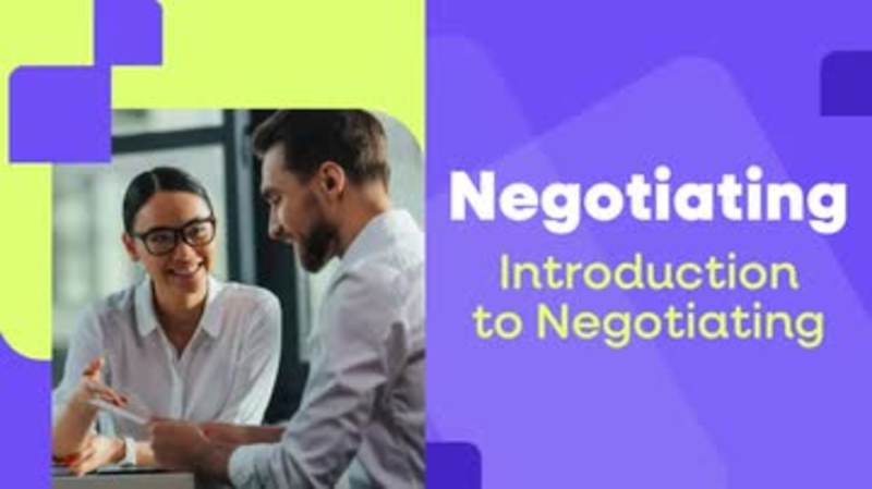 Negotiating: 01. Introduction to Negotiating