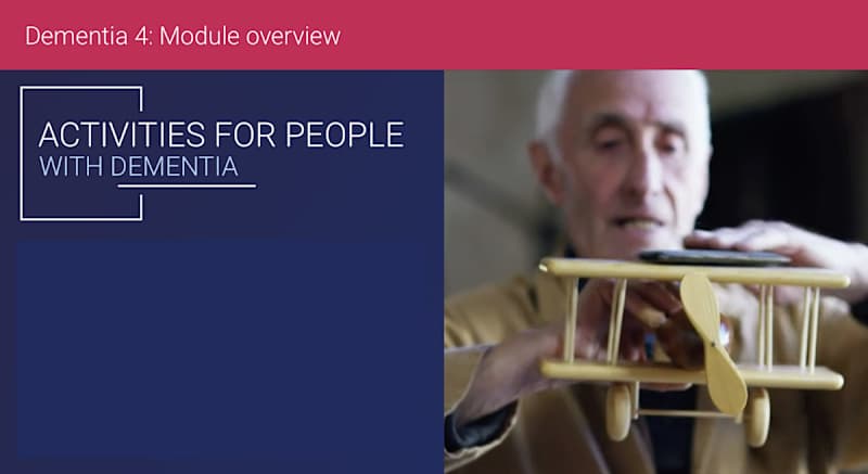 Dementia 4 – Activities for people with dementia