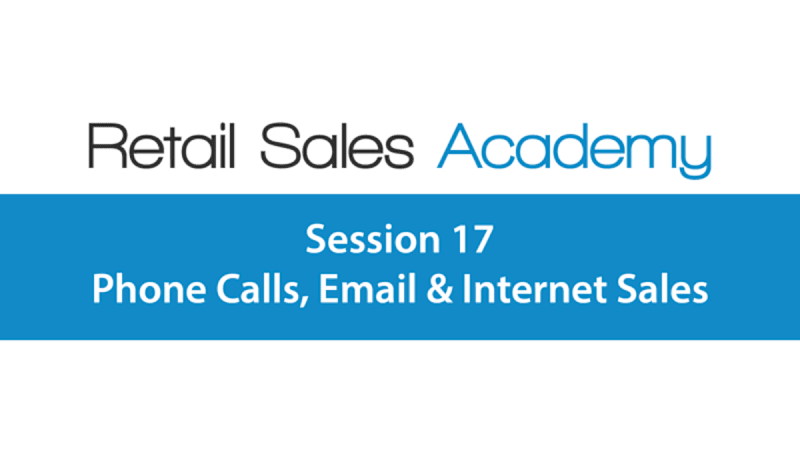 Phone Calls, Email & Internet Sales
