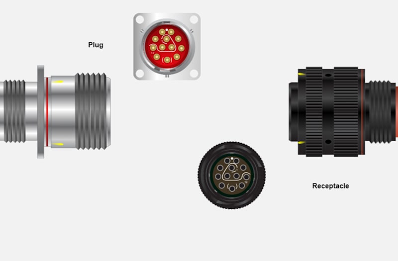 Circular Connectors and Contacts