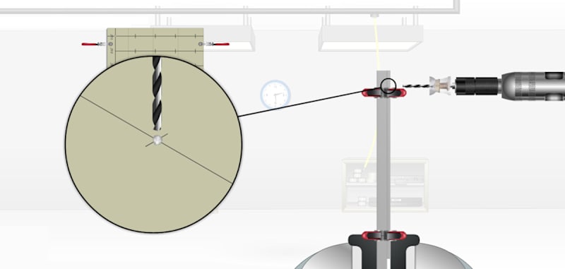 Drilling Pilot Holes in Titanium