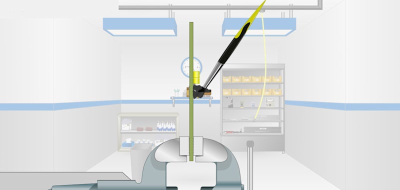 Fillet Sealing a Ground Stud