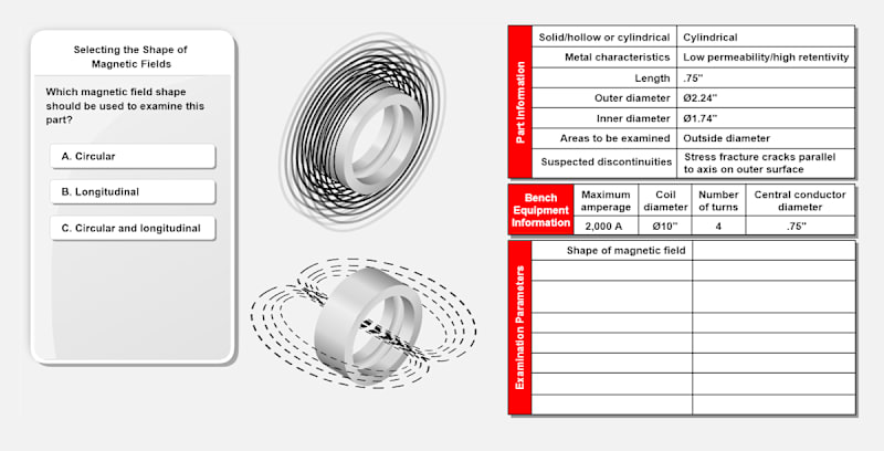 Magnetic Particle Testing Aerospace: Sample Examination #2
